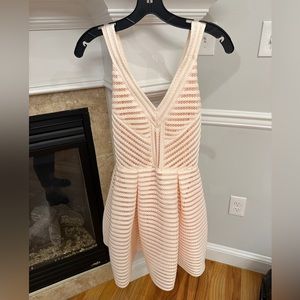 Maje pale pink sleeveless dress